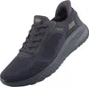 Auf dem Bild ist ein Freizeitschuh in der Farbe Dunkelblau zu sehen der von der Seite betrachtet wird. Der Schuh hat eine sportliche Form und eine helle Sohle. Produktbild-Vorschau