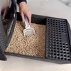 Curver Toaleta Pro Kočky Rattan Antracit Grey 00615-P15 Náhled obrázku produktu 12