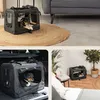 lionto Hundetransportbox Hundetasche Hundebox faltbare Produktbild-Vorschau 3