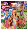 "Hippie" Partybrille XL - Rund | Pink Produktbild-Vorschau 2