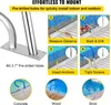 SucceBuy Pool Rail 32x23" 304 Acier inoxydable 250LBS Voir les images du produit 5