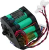 A battery pack with multiple green cells and wires. Produktbild-Vorschau
