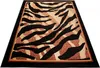 A tiger-striped rug is shown from a slightly elevated angle against a white background. Produktbild-Vorschau