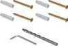 Relaxdays Katzenhängematte, Wand, hängendes Katzenbett, Produktbild-Vorschau 8