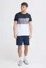 SOLID SDSinor Herren T-Shirt Kurzarm Shirt mit Streifen Produktbild-Vorschau 3