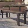 riess-ambiente Moderne Gartenbank DESIGNO 180cm dunkelbraun Produktbild-Vorschau 14
