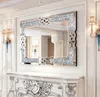 WISFOR, Specchio da parete, cornice in cristallo, specchio Anteprima dell’immagine prodotto 2