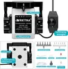 Aquarium Luftpumpe mit 6 Ausgängen 25W Regelbare Produktbild-Vorschau 2