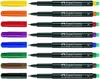 Faber-Castell 152304 marcatore permanente Nero, Blu, Verde, Anteprima dell’immagine prodotto 2