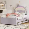 Fortuna Lai Polsterbett 90x200cm mit Ausziehbett, Produktbild-Vorschau 3
