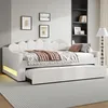Merax divano letto 140x200 con letto estraibile 190x90cm, Anteprima dell’immagine prodotto 1