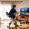 OYAJIA X-Bike Heimtrainer X-005, klappbares Fitnessbike mit Produktbild-Vorschau 9