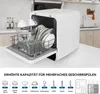 Puluomis Mini lave-vaisselle indépendant, Lave-vaisselle Voir les images du produit 2