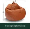 Green Bean® Sitzsack aus Kunstleder mit EPS Perlen Füllung Produktbild-Vorschau 4