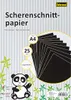 Idena Scherenschnittpap. A4 25 Blatt ungum. 80g Produktbild-Vorschau 2