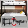 Sweiko Twin sur Twin lit superposé en métal pour enfants Voir les images du produit 2