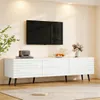 Merax TV Lowboard mit 3 Klapptüren, 80 Zoll TV Schrank aus Produktbild-Vorschau 1