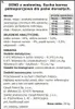 A product information sheet for dog food. Podgląd zdjęcia produktu