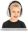 A young boy wearing gray earmuffs. Voir les images du produit