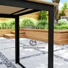 Outsunny Gartentisch Metall 175x78 cm Wetterfest Produktbild-Vorschau 6