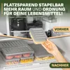 Zestaw 10 sztuk pojemników do zamrażania Viwares, organizer Podgląd zdjęcia produktu 7