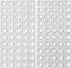 INF Zelfklevende deurstopper Beschermkussens 100-pack Productafbeelding-voorbeeld 6