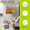 ARTland Wandbild Alu für Innen & Outdoor Sonnenaufgang über Produktbild-Vorschau 2