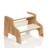 Kids Helper Tritthocker Eiche Weiß Kindertreppe Bad 2 Produktbild-Vorschau 2