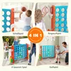 COSTWAY 4 in 1 Tetris grande, Jumbo Tetris con lancio Anteprima dell’immagine prodotto 6