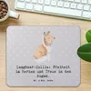 Mr. & Mrs. Panda Mouse Pad Langhaar Collie Treue - Grau Produktbild-Vorschau 2