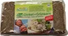 A loaf of bread in its packaging with promotional images and text. Voir les images du produit