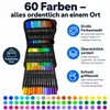 60 Farben Dual Brush Pens – Doppelspitzen-Stifte im Produktbild-Vorschau 4