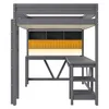 Flieks Poschodová posteľ 90x200cm s písacím stolom a Náhľad obrázku produktu 8