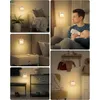 LED Bewegungsmelder Nachtlicht 2er Set 8×8cm USB-C 600mAh 3 Produktbild-Vorschau 3