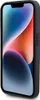 Etui BMW kožené razítko Tricolor Do Iphone 15 Pro - Czarne Náhled obrázku produktu 5
