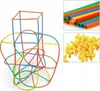Konstruktionsspielzeug Set – 3D Strohhalme und Röhrchen – Produktbild-Vorschau 4