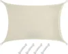 UPF50+ UV Sonnensegel 2x3 Polyester Rechteck Produktbild-Vorschau 1