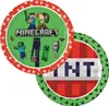 Procos Minecraft Partyteller, 8 Stück Produktbild-Vorschau 1