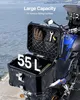 Valigia per moto VEVOR, 55 l, bauletto in alluminio con Anteprima dell’immagine prodotto 3