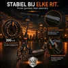 ALVIX kinder scooter met LED-verlichte wielen, verstelbare Productafbeelding-voorbeeld 3
