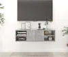 vidaXL Nástěnná police Concrete Grey 102x30x29 cm Dřevěný Náhled obrázku produktu 2