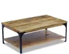 vidaXL Konferenční stolek Mango Wood 100x60x38 cm Náhled obrázku produktu 1