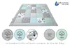 Krabbeldecke für Baby Spielmatte 100% Baumwolle Produktbild-Vorschau 4