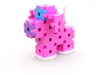 Meli Constructor Pink 600 Teile – Kreatives Produktbild-Vorschau 7