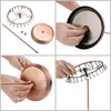 Belle Vous Kettenständer Schmuck Kupfer Drehbar (23 Haken) Produktbild-Vorschau 5