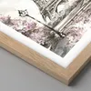 Gerahmtes Poster - Rahmen in heller Eiche - Bäume Eiffle Produktbild-Vorschau 2
