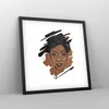 Gerahmtes Poster - Schwarzer Rahmen - Afrikanisch Modern Produktbild-Vorschau 8