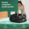 NicePlus, vrchní matrace 2 v 1, rozměry 140x200X7cm, pěna s Náhled obrázku produktu 6