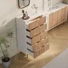 INONEFT Kommode mit 5 Schubladen, Schubladenschrank mit Produktbild-Vorschau 4