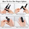 Fingerschiene, 2 Stück Fingerglätter Finger Schiene Produktbild-Vorschau 6